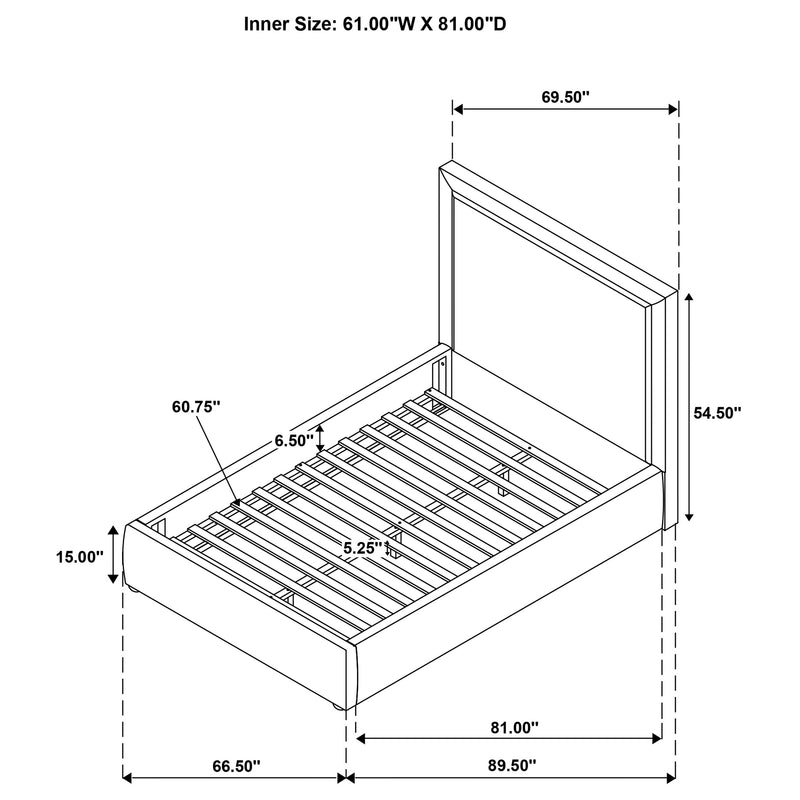 Lawson Panel Platform Bed