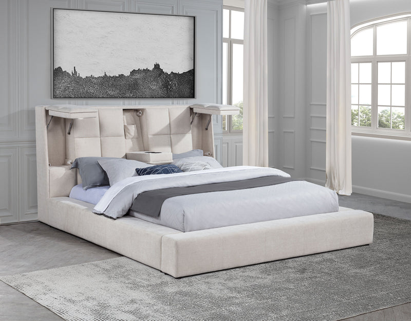 Dreux Panel Platform Bed