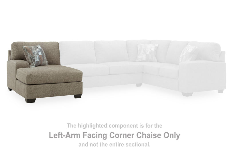 Newellen Sectional with Double Chaise