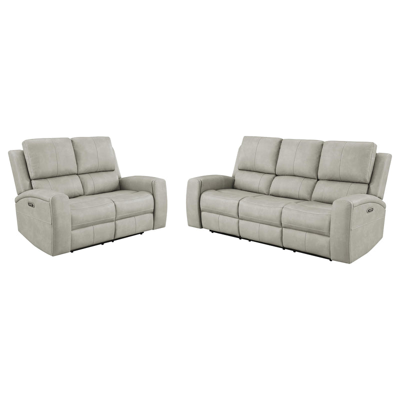 Brickston Triple Power Reclining Sofa Set