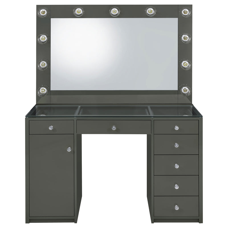 Acena Makeup Vanity Table with LED Mirror
