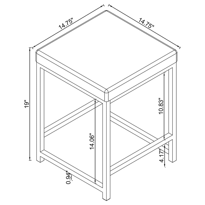 Afshan Makeup Vanity Stool