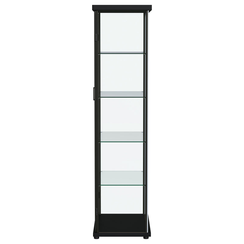 Aero Curio Cabinet with LED Lighting