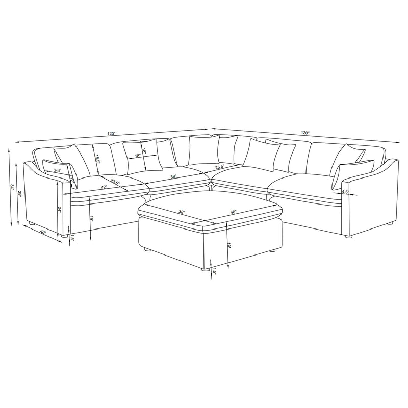 Hobson Modular Sectional Sofa