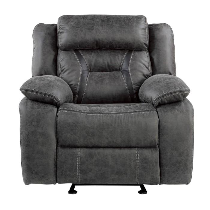 Madrona Hill Glider Reclining Chair in Gray 9989GY-1