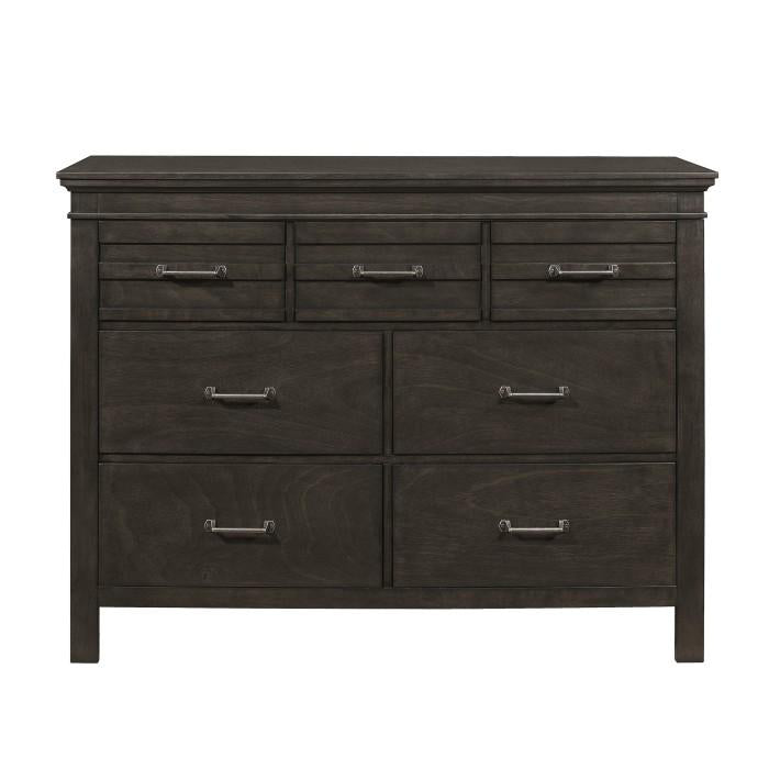 Blaire Farm Dresser in Saddle Brown Wood 1675-5